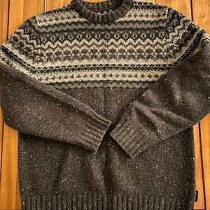 Men’s chunky sweater from Woolrich.